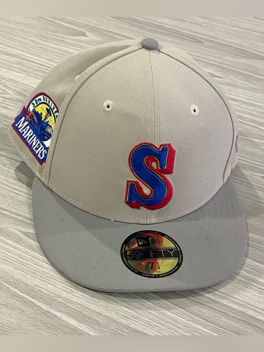 New Era 59Fifty Seattle Mariners 30th Anniversary Fitted Hat Men’s Size 7 1/4